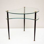 Edoardo Poli asymmetrical coffee table for Vitrex, 196