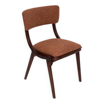 Mid-Century Modern Bumerang Chair, Orange Mix, Poland, 1960s