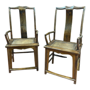 Paire de fauteuils de