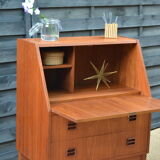Secrétaire scandinave en teck