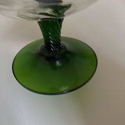 XXXL vase in Empoli glass, Italian work, Italy 1960