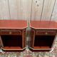 Paire de tables de chevets 1970 "Maurice Hirsch"
