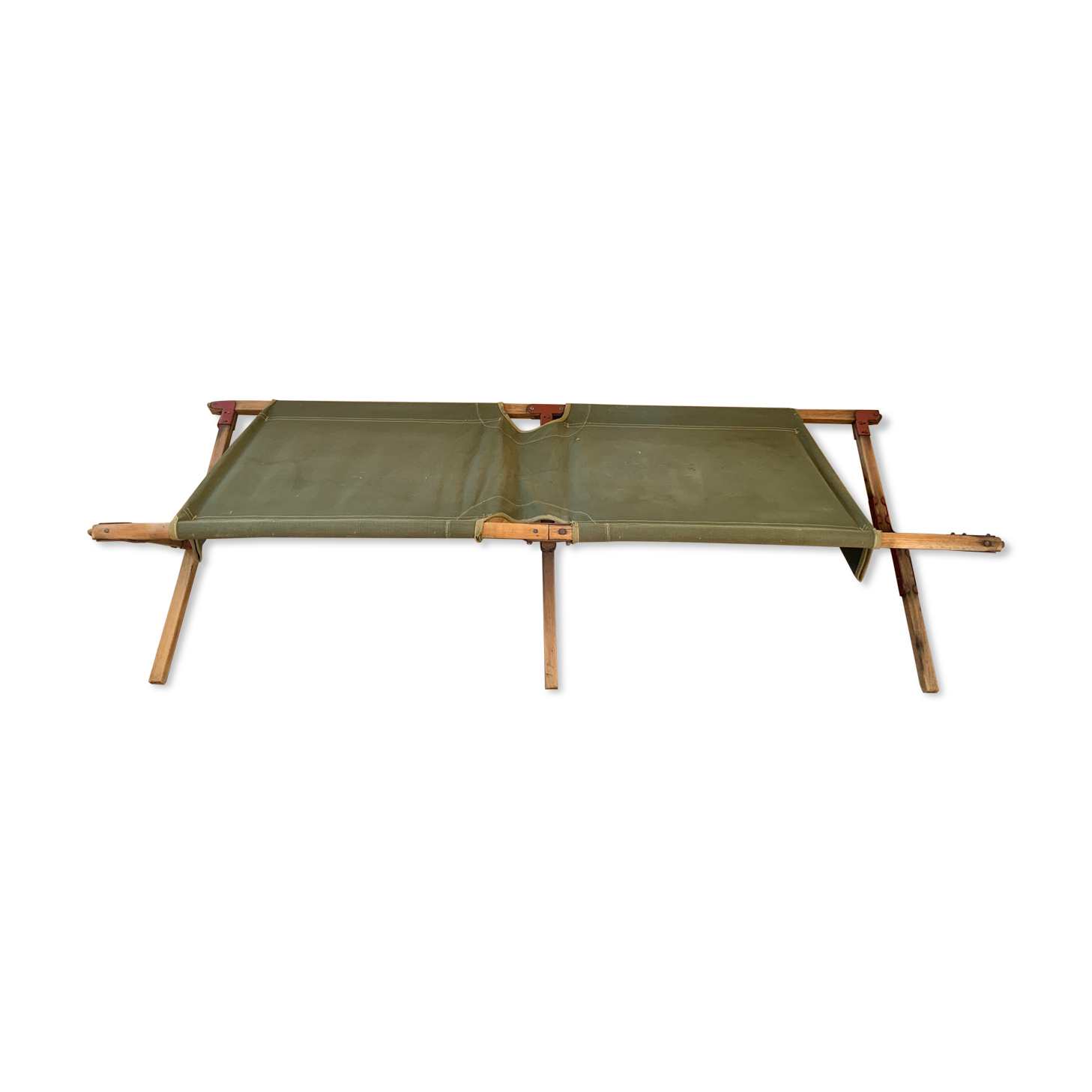 Military camp bed