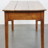 French Antique Dining Table / Desk with Drawer – Late 18th Century