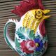 jug large pitcher rooster