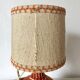 Vintage scoubidou bottle lamp, 1960s