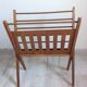 Scandinavian style foldable magazine holder by Cees Brackman for Pastoe 60/70s