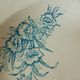 3 vintage ironstone soup plates by L&G, Oeillets pattern 220524