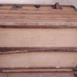 Antique curved transport trunk circa 1900 B.Vinay