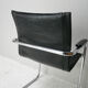 1960’s Swiss mid century modern leather desk chair