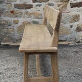 Pair of wooden benches, 40s