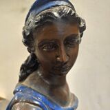 Plaster female sculpture 90cm H