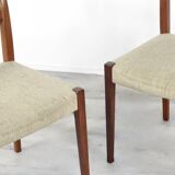 Set Of 4 chairs by Nils Jonsson For Troeds Swedish in Stunning Teak