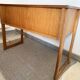 Vintage wooden office of the 50s feet 'traineau'