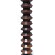 XL turned wooden lamp base H.47 cm 1950s design