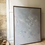 Tableau abstrait texturé