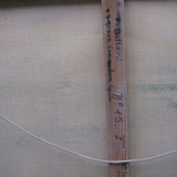 Oil painting on canvas, landscape haute indre, nantes, signed félix billard