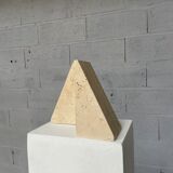 Travertine bookends