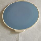 Blue pie dish