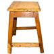 Tabouret en teck