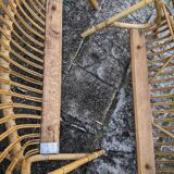 Rattan bed