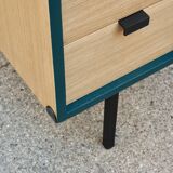 Restored Jacque Hitier multi-table desk