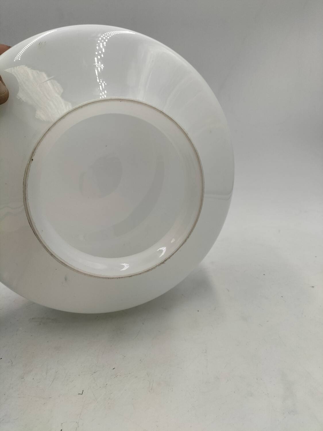 Opaline glass ceiling light