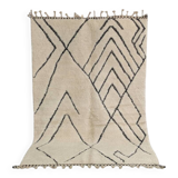 Tapis beni ouarin fait main traditionnelle taille 150 x 250 cm