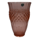 Art Deco Glass Vase Val Saint-Lambert model Thémis, Luxval collection, 1930s