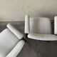Pair of chairs CM197 by Pierre Paulin, in curly wool