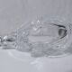 crystal rabbit trinket tray