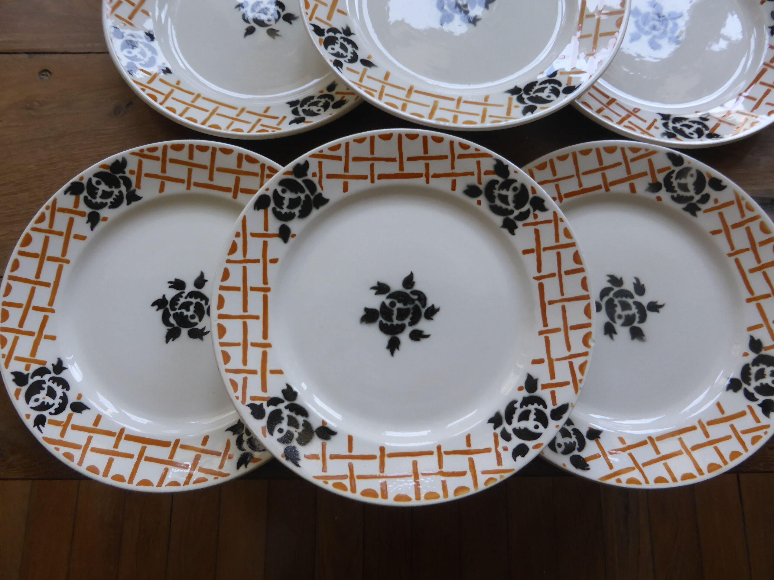 6 Flat plates Badonviller model Roscoff