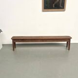 1950s pine farmhouse bench