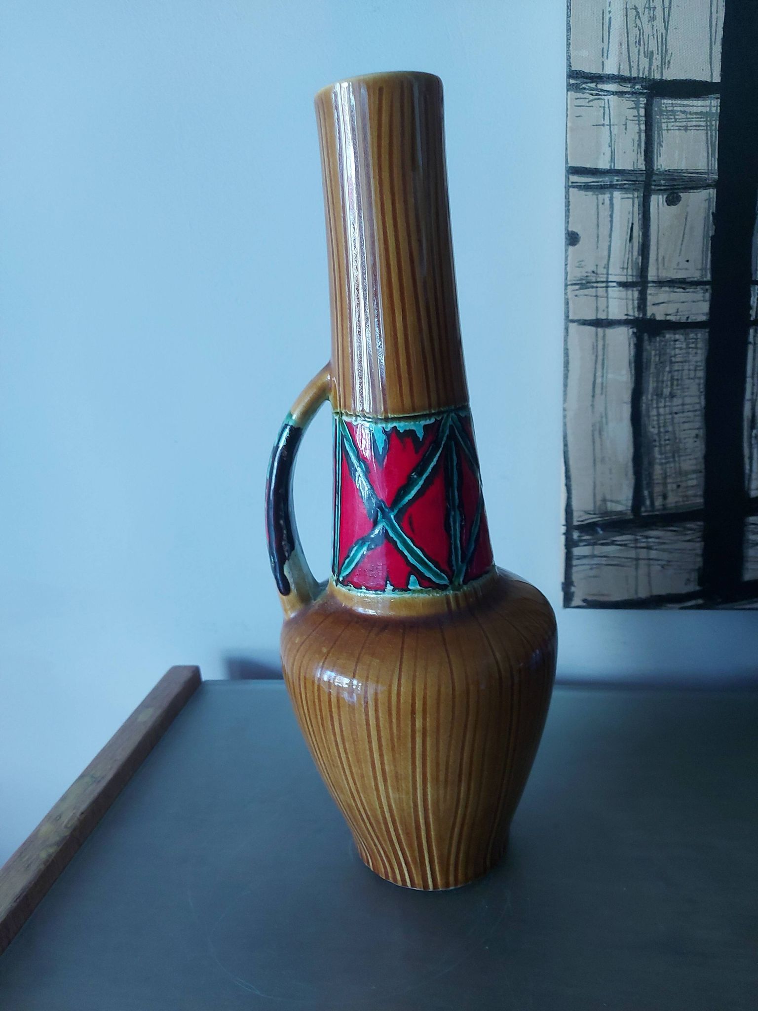 Ceramic vase 50's, 60's