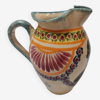 Cider or milk pitcher, Henriot, Quimper 1920