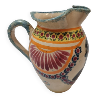Cider or milk pitcher, Henriot, Quimper 1920