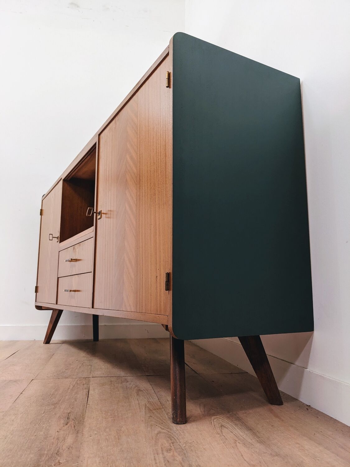 Vintage wooden sideboard