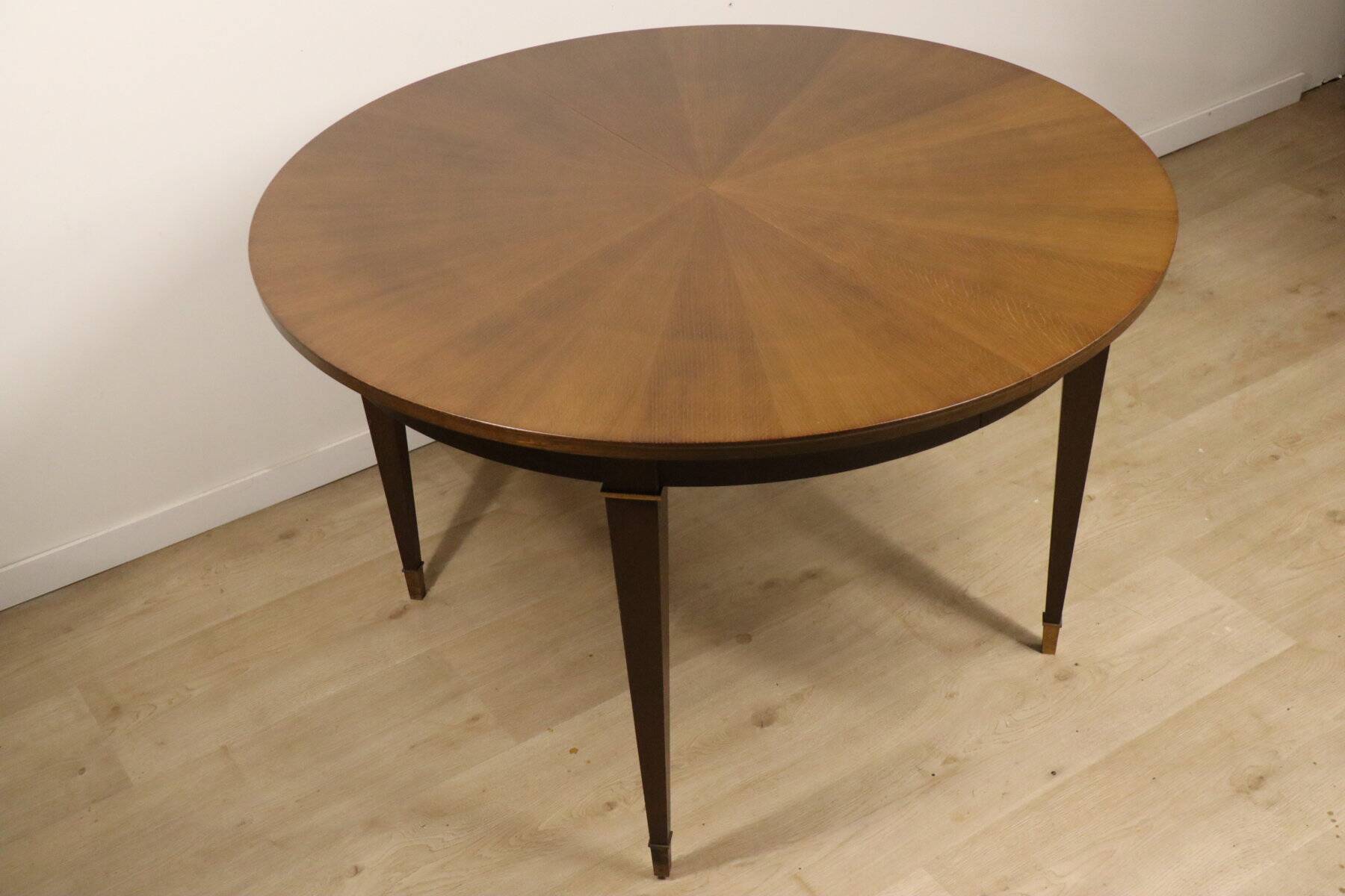 Neo-Classical style mahogany dining table, Art Deco period, 1940
