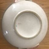 Enamelled earthenware cut