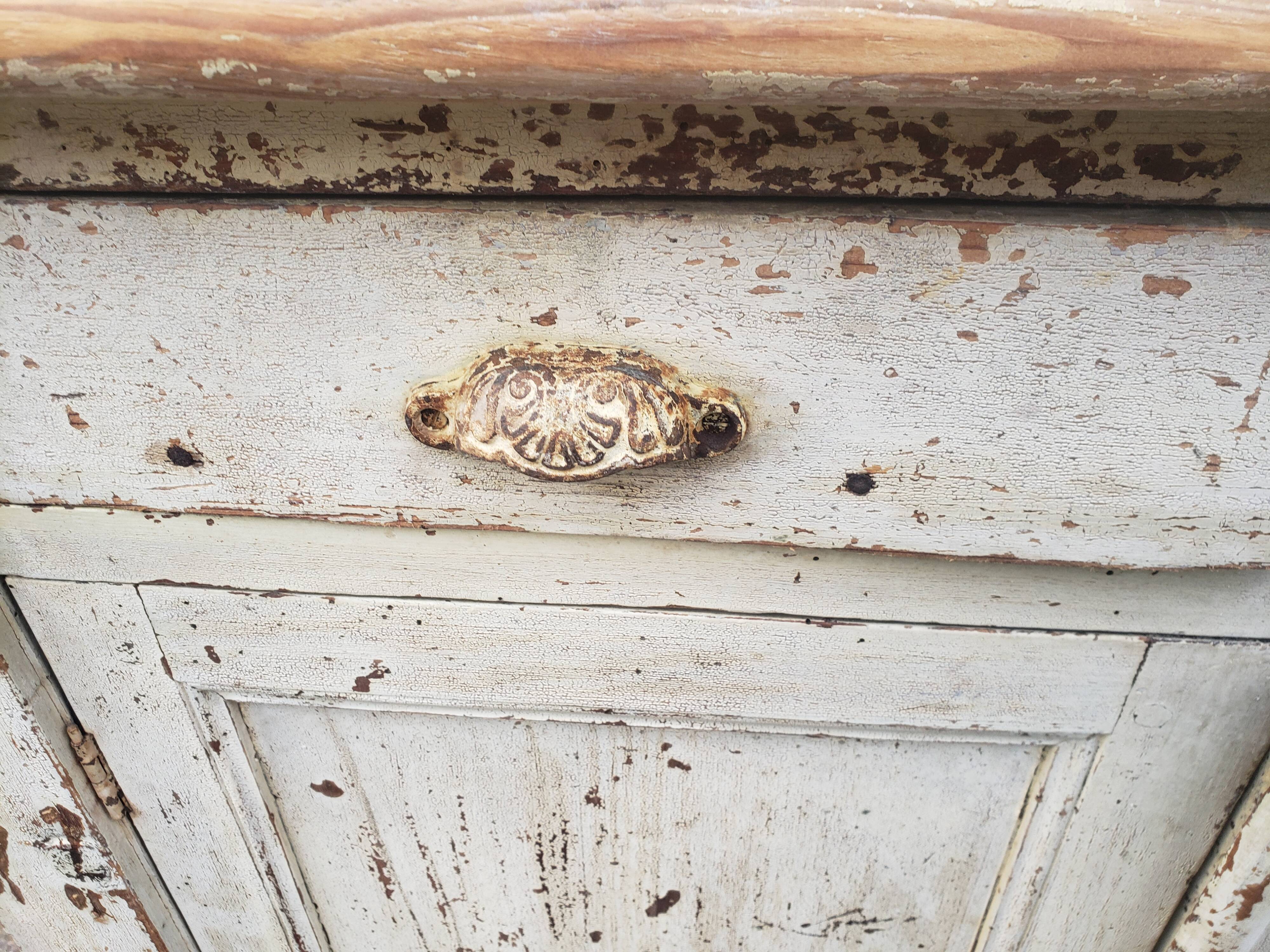 Old Parisian buffet patina