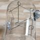 Crystal champagne flutes in their bucket
