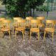 8 Baumann bistro chairs