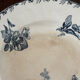 Antique plate from Sarreguemines Stella