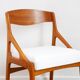 Chaise Baumann - Entièrement restaurée - Tissu, mousse & sangles : neuf