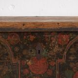 Antique folk art style trunk (1838) #46