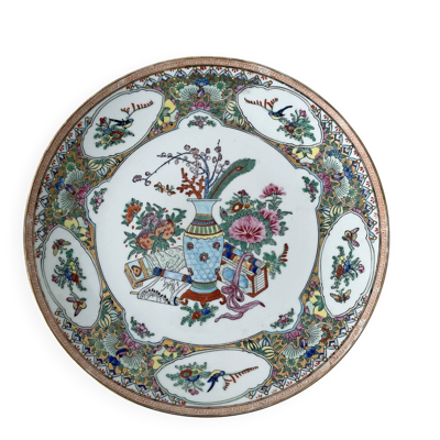 Assiette décorative en porcelaine de style chinois