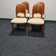 Quatre chaises à manger design danois vintage par Holstebro møbelfabrik a/s