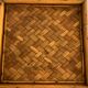Table d'appoint ou table de chevet en rotin