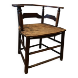 Antique solid wood armchair - Authentic rustic style