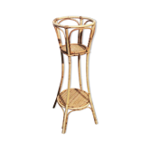 Rattan plant holder